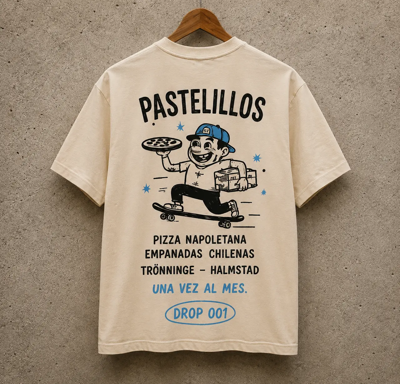 Pastelillos Tee baksida